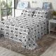 conjunto de cama estampado