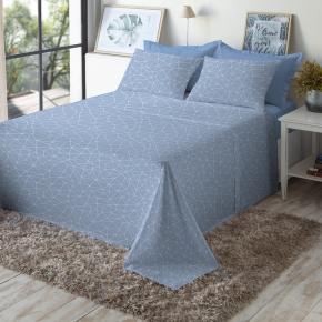 Jogo de Cama Casal 130 Fios Fiori - Henrique (7632-1)