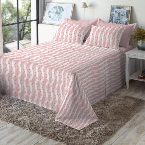 Jogo de Cama Casal 130 Fios Fiori - Alana (7672)