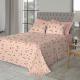 jogo de cama estampa floral