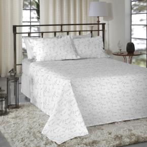 Jogo de Cama King Size 200 fios Nova América - Philip (7355)