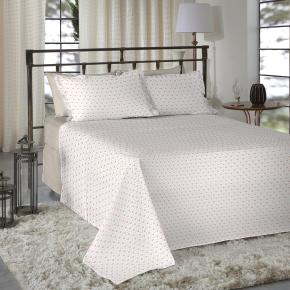 Jogo de Cama King Size 300 fios Nova América - Lorraine (7716)
