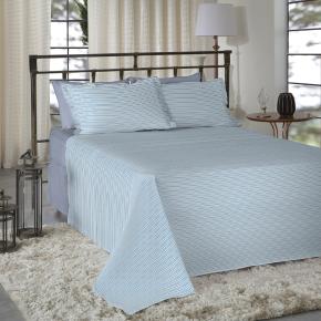 Jogo de Cama King Size 300 fios Nova América - Caio (7717)