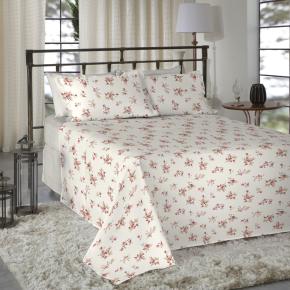 Jogo de Cama Queen Size 200 Fios Nova América - Vanda (7363)