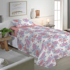 Jogo de Cama Solteiro 130 Fios Fiori - Sophie (7428)