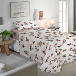 Jogo de Cama Solteiro 180 Fios Fiori - Yasmin (7816)